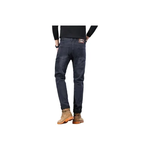 ZENGZHI Джинсы Облегающий крой Прямой крой Унисекс