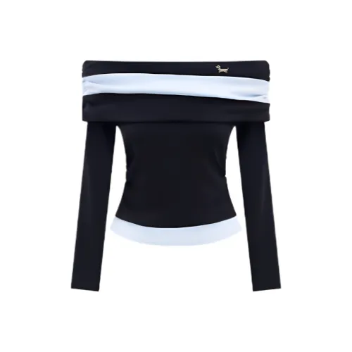 IUNOP Стандартный Базовый слой Топ Женский