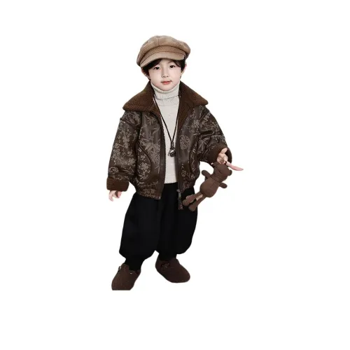 M JBABY Кофе Kids Натуральный и искусственный мех