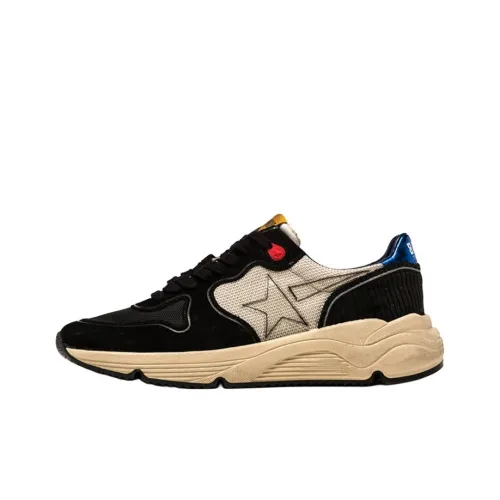 Golden Goose Running Sole Low Топ Спортивная Повседневная Обувь Мужская Черная