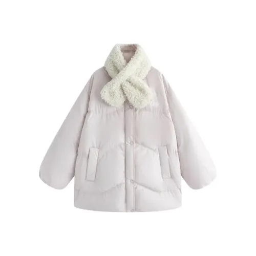 DOSOHEB Розовый Женский пуховик