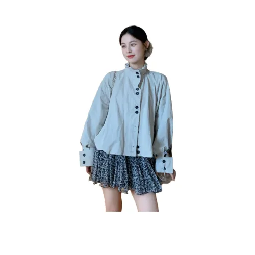 LADYXIEXIE Пальто Розыгрыш Бренд Наклеенный Женские Тренч