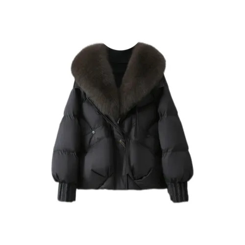 Udon House Хлопковый пуховик женский