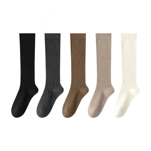 Cotton Gene Колено Высокие Носки Женские