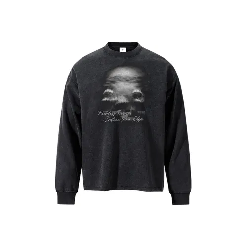 FOR FEAR THAT Промытый черный Унисекс T-рубашки