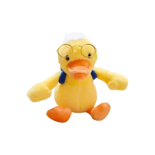 KEBO Cute Очки Duck Plush Pendant 14cm Рекомендуемая высота