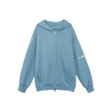 Синий кардиган