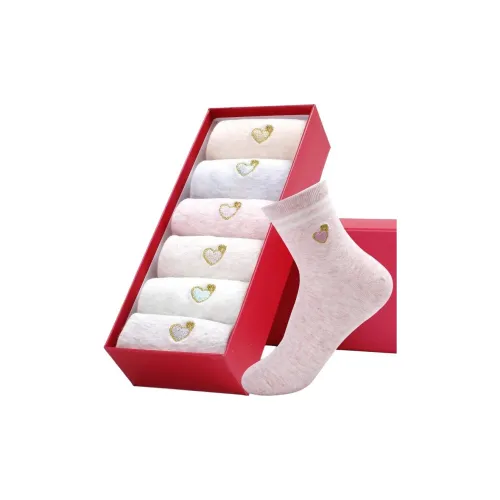 MAXDAVID 88022 Смешанный цвет 6 пар Женские носки MID до икры