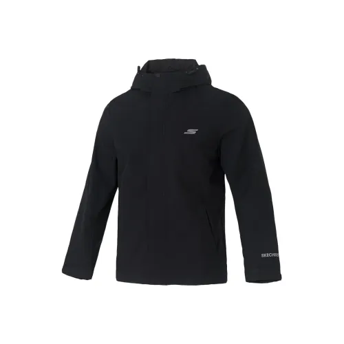 Skechers Дымчатый черный 03K8 Мужская куртка