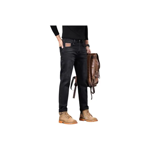 ZENGZHI Джинсы Облегающий крой Прямой крой Унисекс