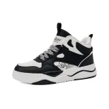 Агат Черный/Молочный Белый