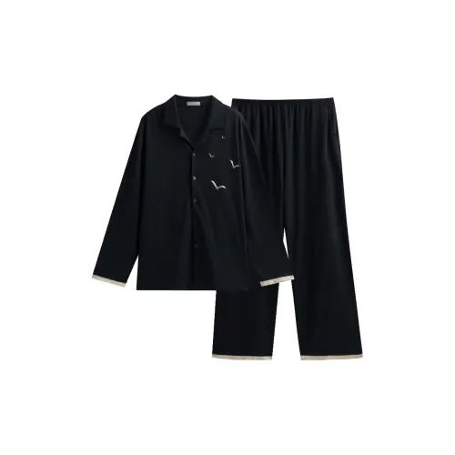 Same Language Пижамный комплект Мужской Arum Черный · Flying Bird