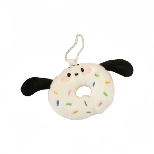 LOGISTAR Cute Donut Kitten Capybara Plush Pendant 8 см High