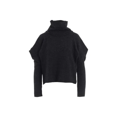 Yohji Yamamoto LIMI Feu Fw25 Простой STITCH BOX TURTLE SHIRT Knit Women's