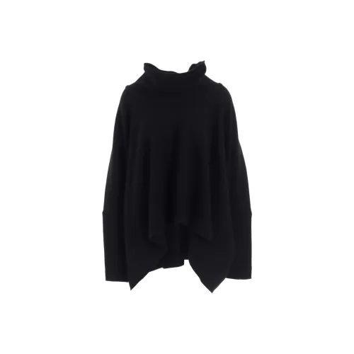 Yohji Yamamoto LIMI Feu FW25 Простой STITCH Круглый вырез Рубашка Трикотаж Женская