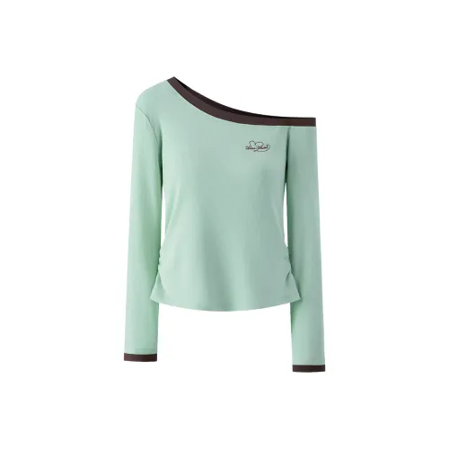 Pa33word Зеленый Женские T-рубашки