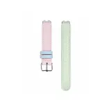 Светло-зеленый и розовый - текстура личи, ремень