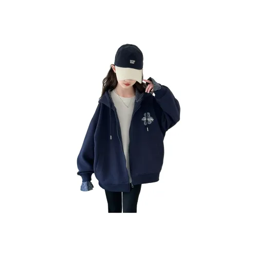 T.MOO Темно-синий школьный топ