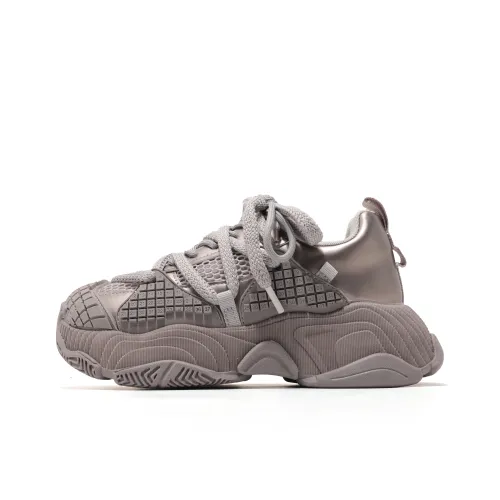 Yang Nianhua Покрытие Амортизация Низкий Топ Толстая Подошва Кроссовки Женские