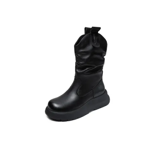 H2 Лицевая коровья кожа Fashion casual Универсальный Флис с подкладкой Термическая Женская обувь 23 см Мартин Ботинки Женские