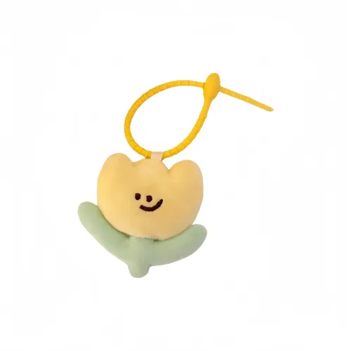 LOGISTAR Cute Tulip Plush Pendant 9cm Height LOGISTAR Милый Тюльпан Плюшевый Подвеска 9 см Высота
