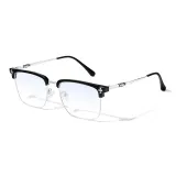 Черная рамка с серебряными ножками T64