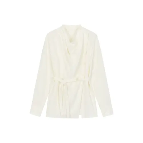 MEANALOT Экрю Женские Рубашки