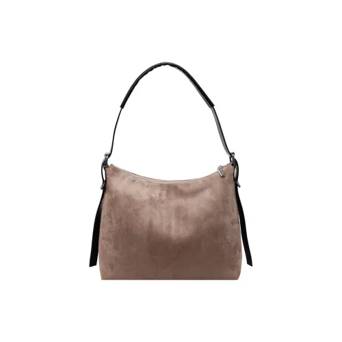 Single Warehouse Фланелевая Сумка через плечо Женская Светлый хаки Коричневый Кофейный Черный