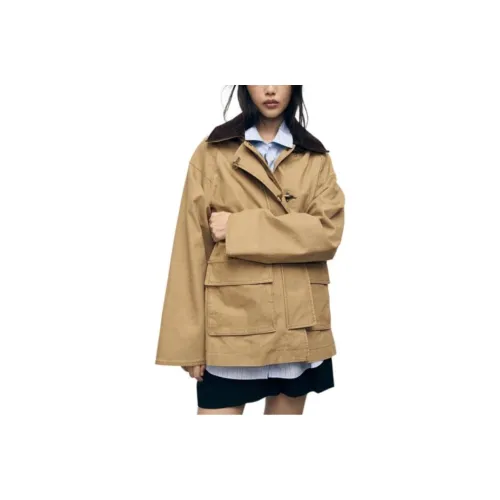 MANGO CAMEL Женские парки