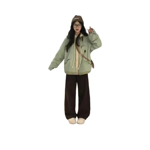 STYUW Mint Green Женские Куртки