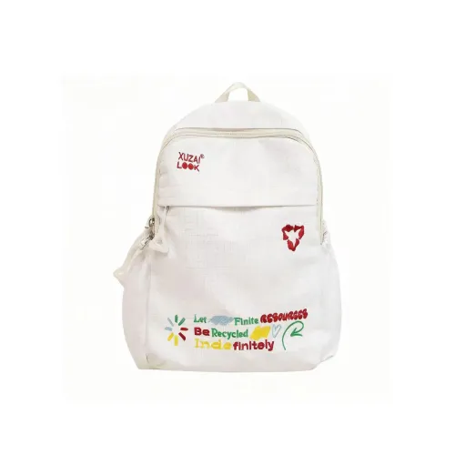 Single Warehouse Oxford Рюкзак Стандартный Унисекс Белый Желтый Черный