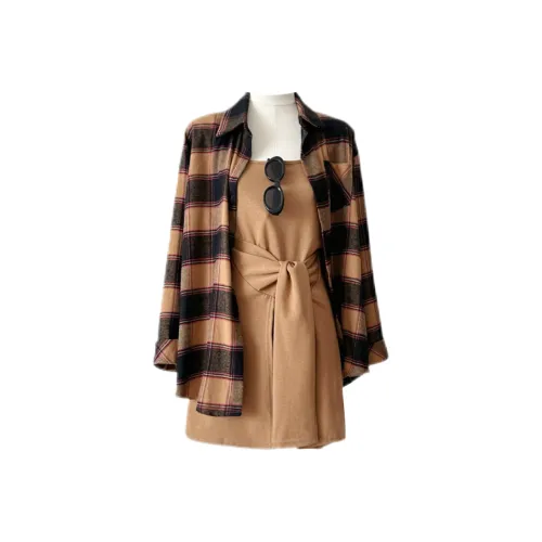 Udon House Кофе Женские Комплекты с Юбкой