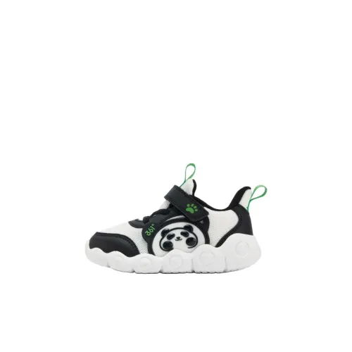 361°KIDS Низкий топ Обувь для малышей Перьевой белый Угольно-черный Infant и Toddler