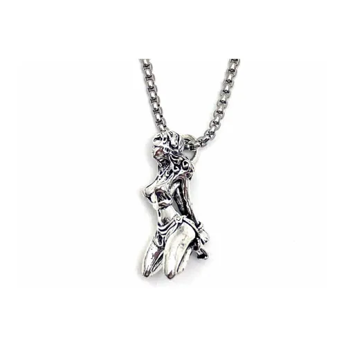 HONGLANG Титановые стальные ожерелья унисекс