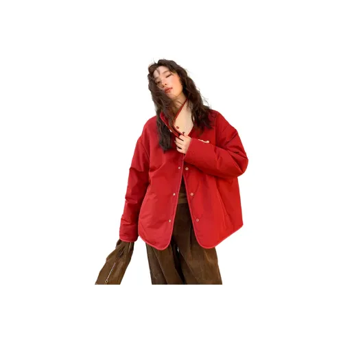 EIDOLON GRAIN Красный Женские Куртки