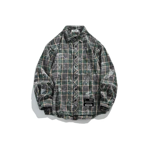 HIPANDA Унисекс Рубашки