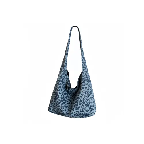 OTA Холст Тоут Сумка Плечевая Сумка Стандартная Женская Синяя