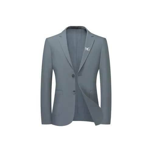 MG Армейский зеленый Мужской Деловые костюмы