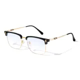 Черная рамка с золотыми ножками T62