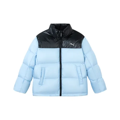 PUMA Пуховик Джинсовый Светло-Синий Детский