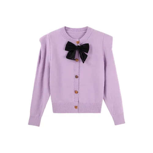 GRAYISMOON Фиолетовый Женский Трикотаж