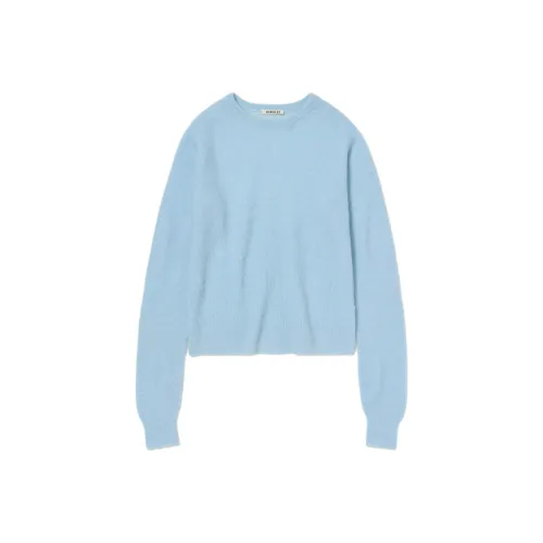 Auralee FW25 Малыш Suri Альпака Прозрачный KNIT P O Свитер Женские