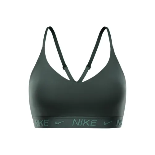 nike INDY Свет SupportDri Форма Спортивное белье Женские Винтажный зеленый