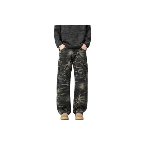 SRPFTE 8902 Камуфляж Мужские Джинсы