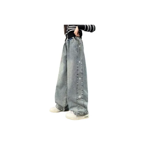 ЮЙЧЖАОЛИНЬ Синий Школьный возраст Джинсы