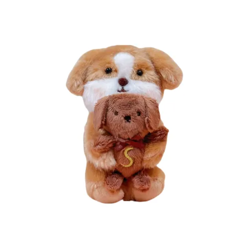Jinnew Обнимающий Щенок Теплый Плюшевый Брелок 11,5 см Высота