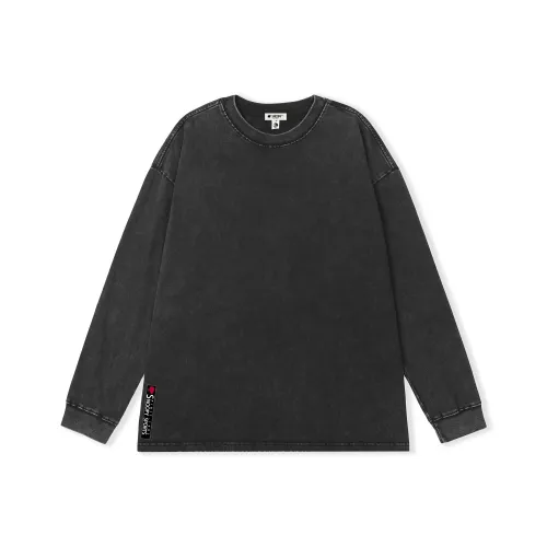 SNOOPY Длинный рукав Т-рубашка Унисекс