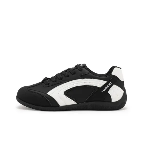 HUANQIU Легкий Low-Top German Army Shoes Мужской Черный Белый