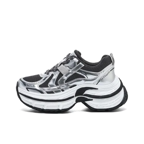 La Chapelle Shock Absorbers Slip-Resistant Low Top Footwear Women's Ла Шапель Шок Абсорберы Противоскользящие Низкие Кроссовки Женские