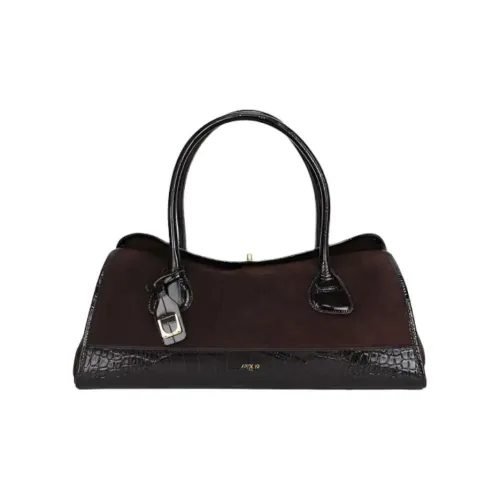 APEDE MOD Коровья кожа Сумка Женская Шоколадный Яркий Коричневый